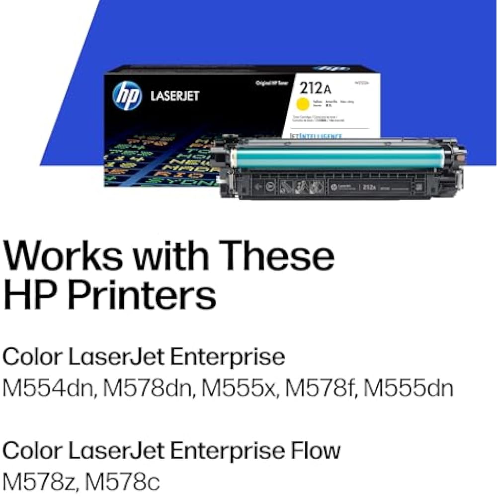HP 212A Yellow Original LaserJet Toner Cartridge - Image 2