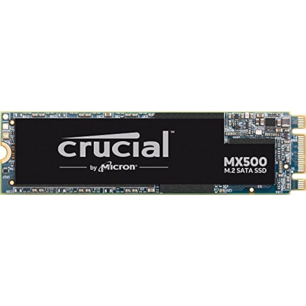 Crucial MX500 (CT250MX500SSD4) 256GB M.2 SATA SSD - Double Cut (Pullout, Tested)