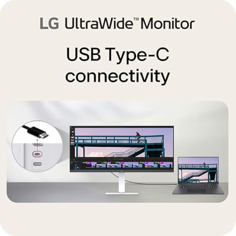 LG 34U530A-W 34-Inch Wide LCD Monitor - Image 4