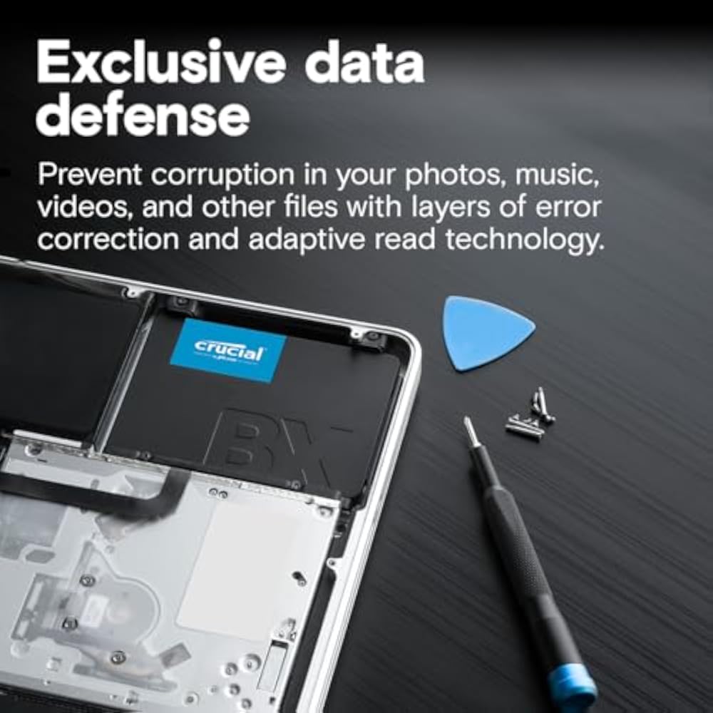 Crucial BX500 (CT240BX500SSD1) 240GB 2.5" SATA SSD (Pullout, Tested) - Image 4