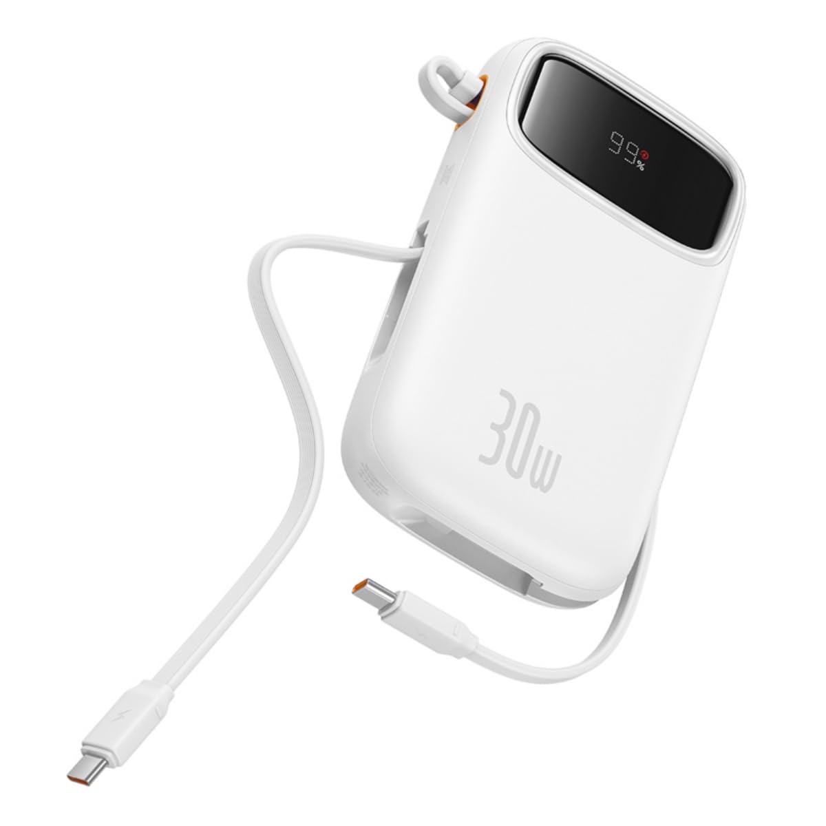 Baseus Qpow 2 30W 20000mAh Powerbank, White - Image 3
