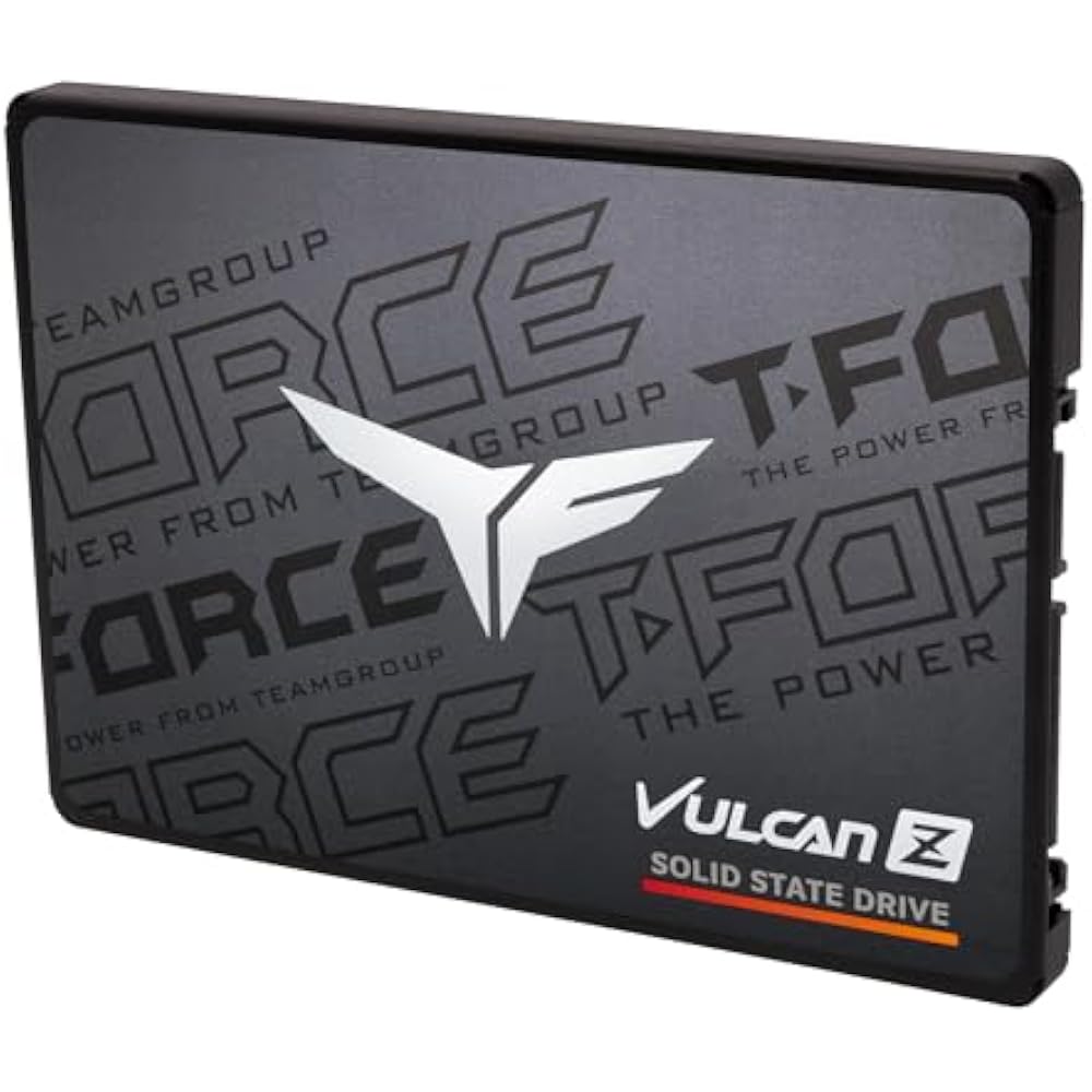 TEAMGROUP T-Force Vulcan Z (T253TZ512G0C101) 512GB 2.5" SATA SSD (Pullout, Tested) - Image 2