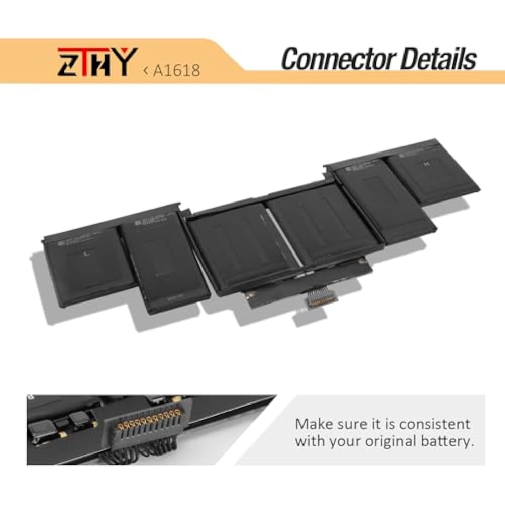 Apple A1494/A1618 Replacement Battery for MacBook Pro 15" Retina A1398 (2013-2015) - Image 4