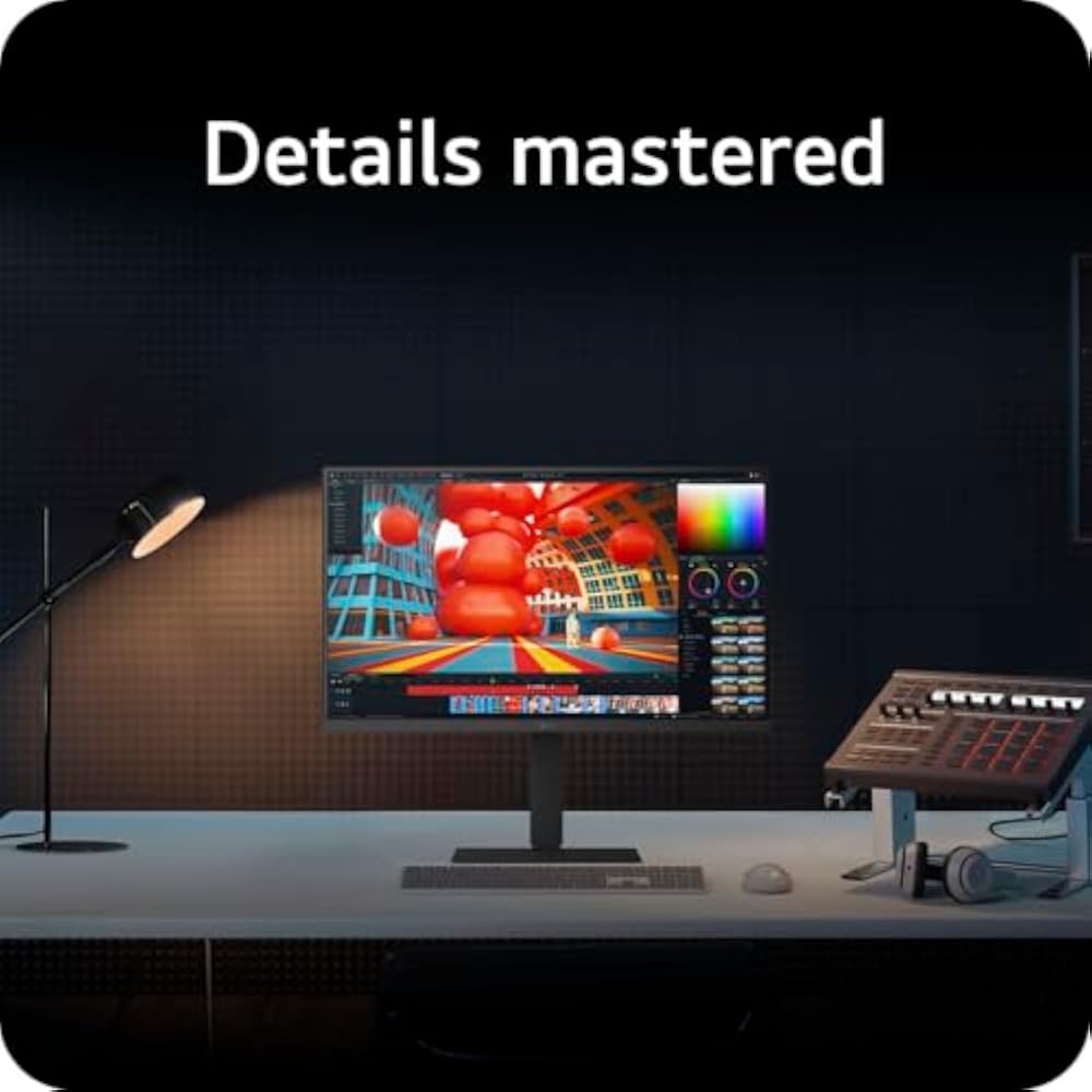 LG 27U730A-B 27-Inch Wide LCD Monitor - Image 2