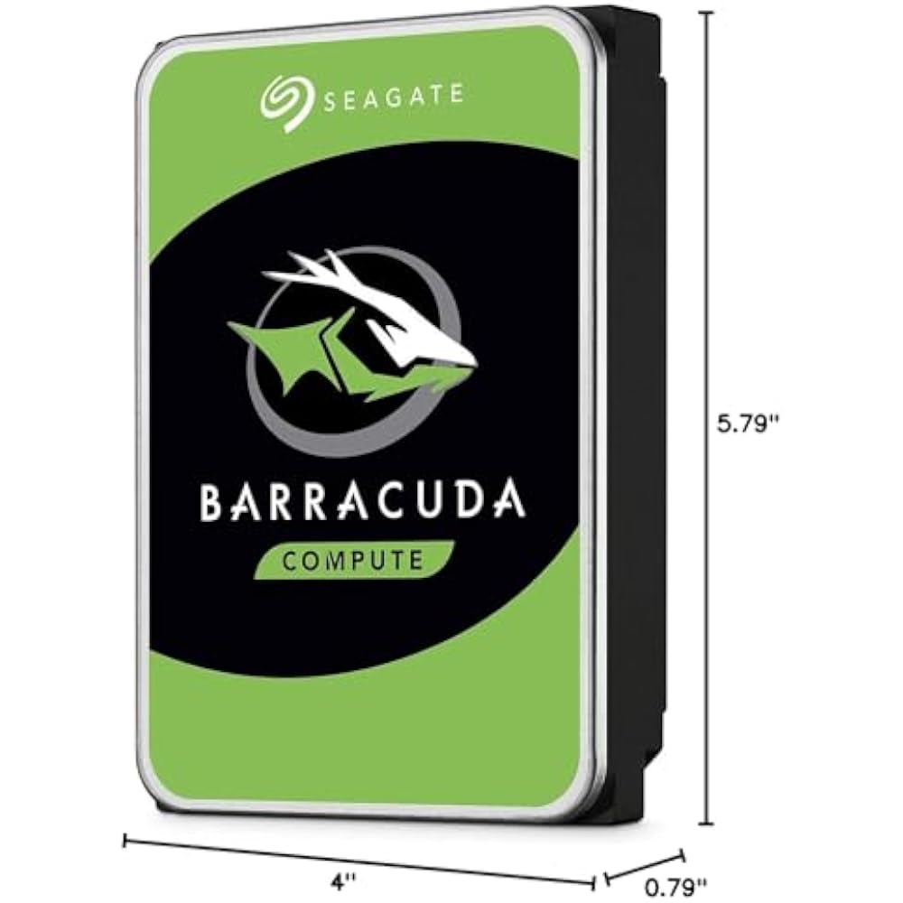 Seagate BarraCuda 500GB 3.5" Desktop Hard Drive (Pullout, Tested) - Image 2