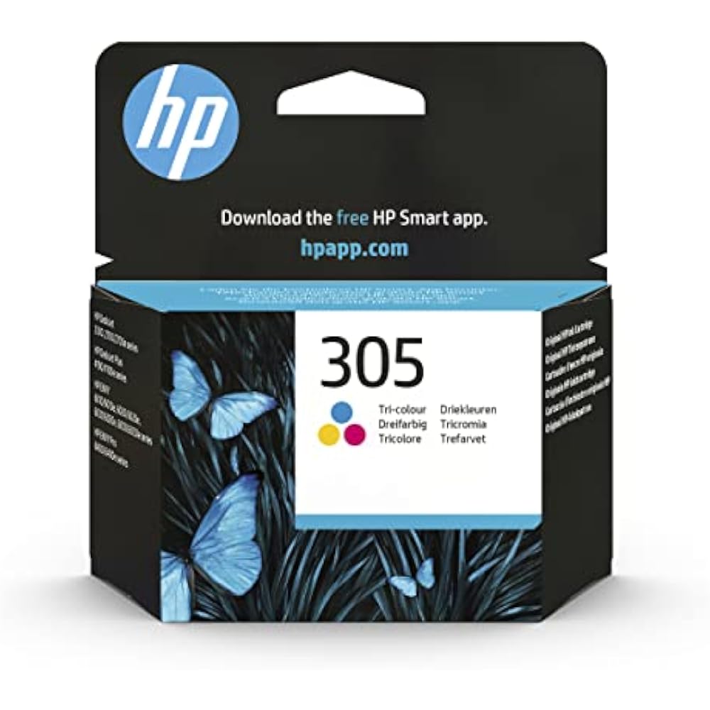 HP 305 Tri-Color Original Ink Cartridge