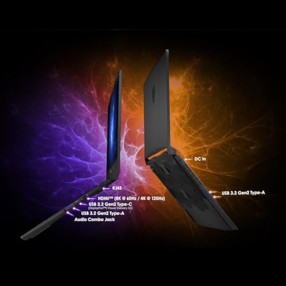 MSI Katana 15 HX B14WFK-605XPL Intel Core i7-14650HX 16GB RAM 512GB SSD RTX 5060 8GB 15.6" FHD 144Hz Black - Image 4