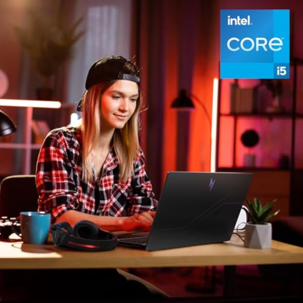 Acer Nitro V 15 ANV15-52-70SQ Intel Core 7 240H 16GB RAM 512GB SSD RTX 4050 6GB 15.6" FHD 165Hz Titanium Black - Image 2