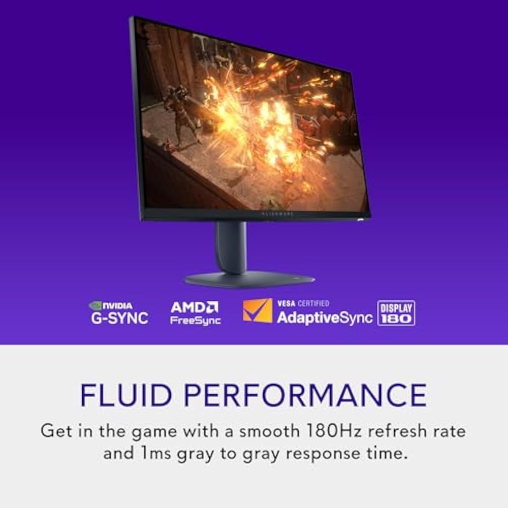 Alienware AW2725DM 27-Inch QHD Curved Gaming Monitor - Image 3