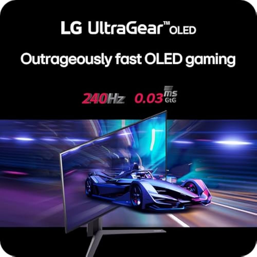 LG 27GS95QE-B 27-Inch OLED Monitor - Image 3