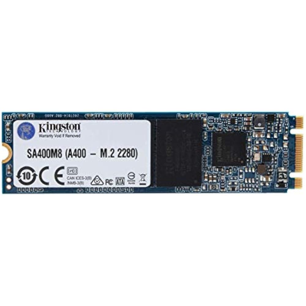 Kingston A400 (SA400M8/120G) 128GB M.2 SATA SSD - Double Cut (Pullout, Tested) - Image 2