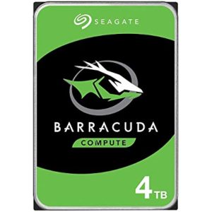 Seagate BarraCuda 4TB 3.5" Desktop Hard Drive (Pullout, Tested)