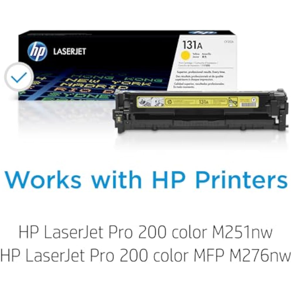 HP 131A Yellow Original LaserJet Toner Cartridge - Image 2
