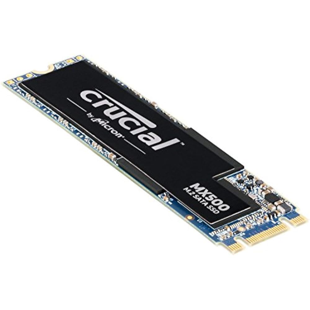 Crucial MX500 (CT250MX500SSD4) 256GB M.2 SATA SSD - Double Cut (Pullout, Tested) - Image 3