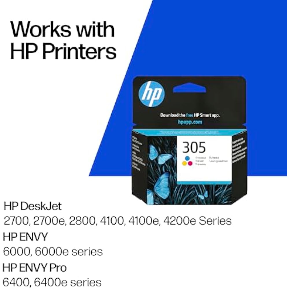 HP 305 Tri-Color Original Ink Cartridge - Image 2