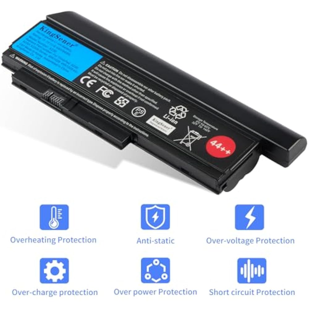 Lenovo 44++ Replacement Battery for ThinkPad X220/X230 (94Wh) - Image 4
