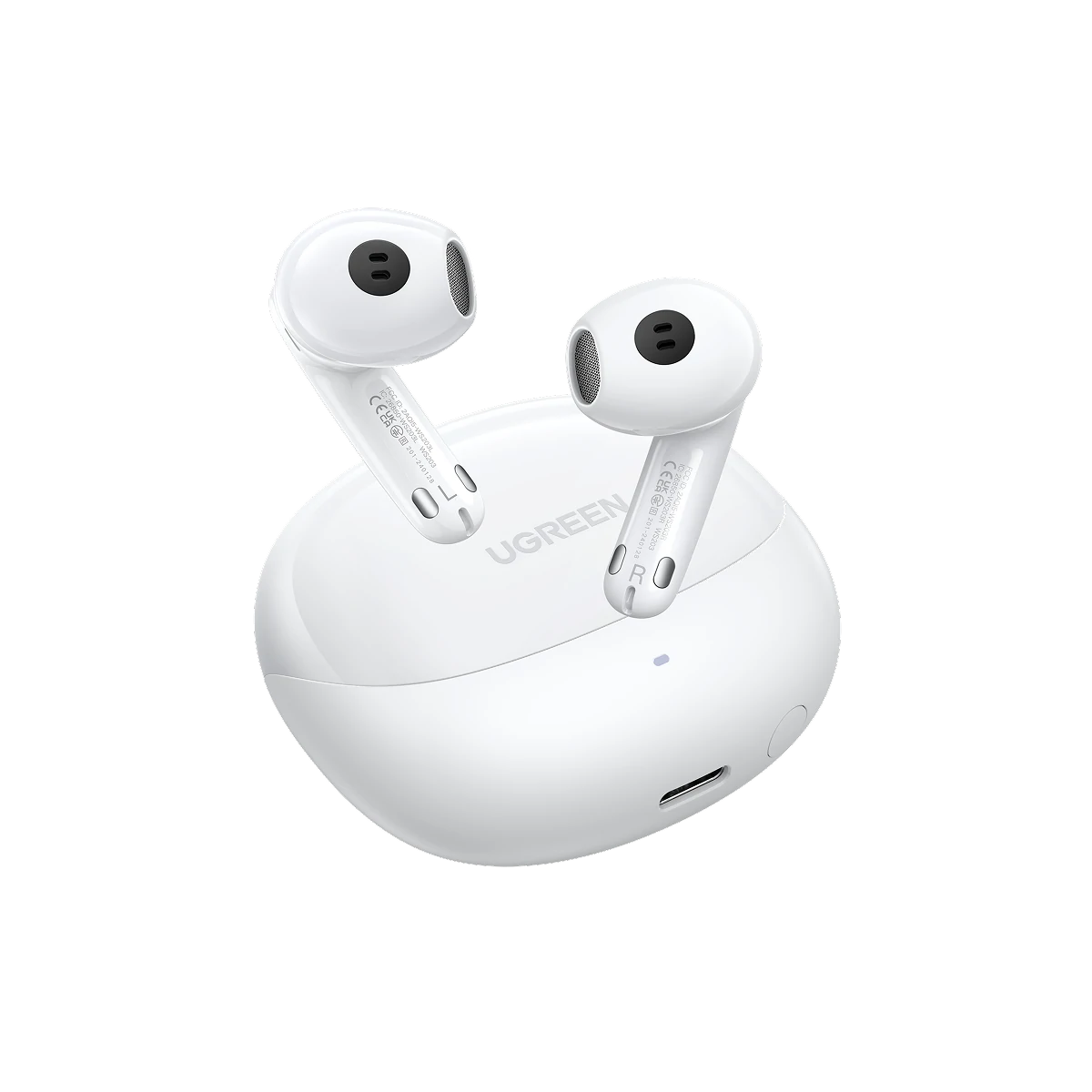 UGREEN W203 HiTune H6 Pro Hybrid Active Noise-Cancelling Earbuds White