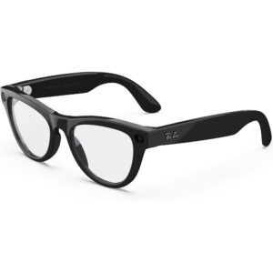 Meta Ray-Ban Skyler Smart Glasses, Blue Frame / Black Frame (RW4010)