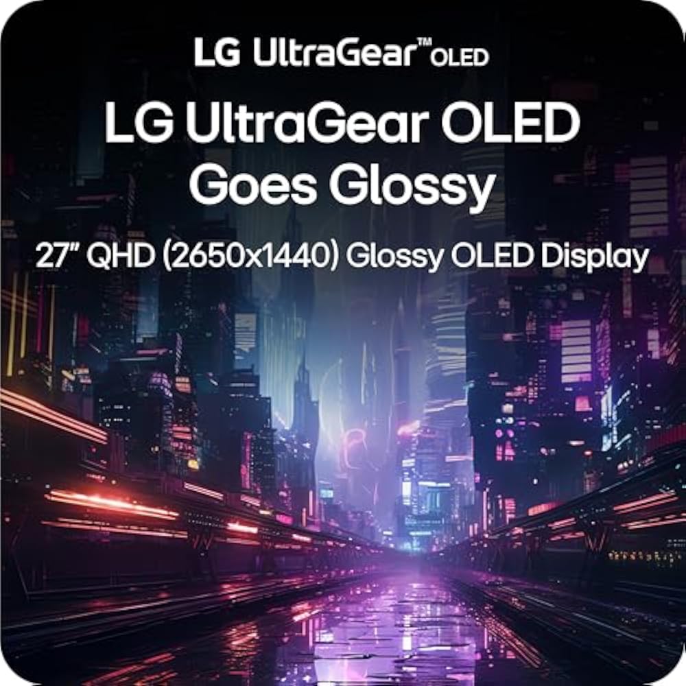 LG 27GX704A-B 27-Inch OLED Monitor - Image 3