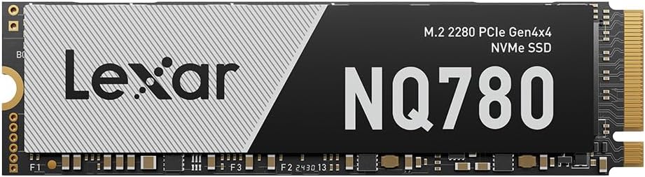 Lexar LNQ780 Gen4 Internal SSD NVMe 1TB M.2 2280 PCIe Gen4x4