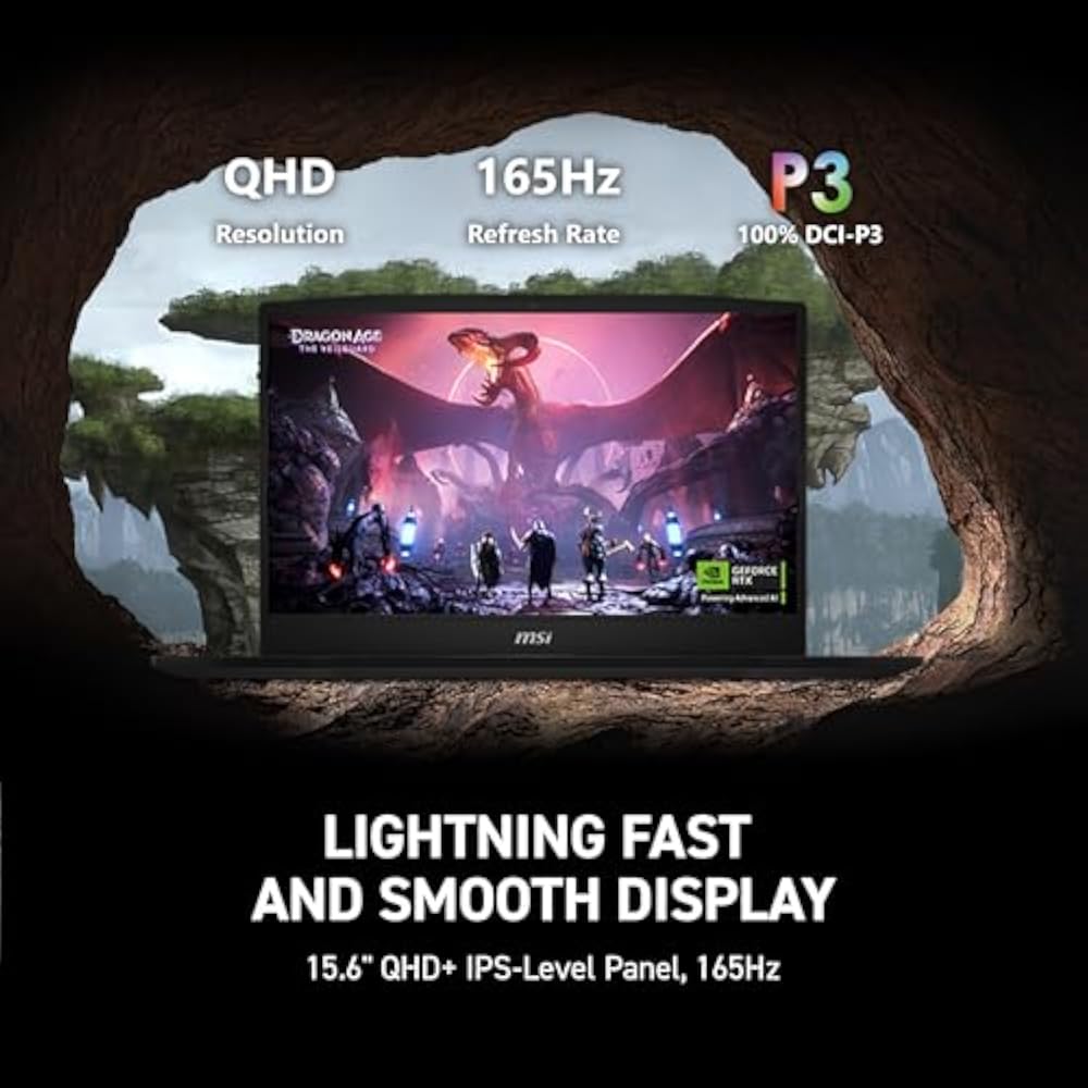 MSI Katana 15 HX B14WFK-605XPL Intel Core i7-14650HX 16GB RAM 512GB SSD RTX 5060 8GB 15.6" FHD 144Hz Black - Image 3