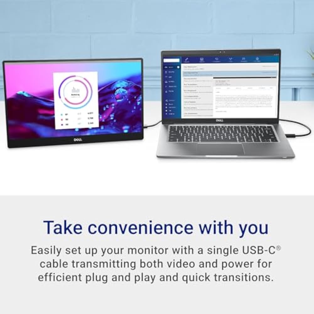 Dell P1424H 14-Inch FHD Portable Monitor - Image 3