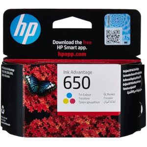 HP 650 Tri-Color Original Ink Cartridge