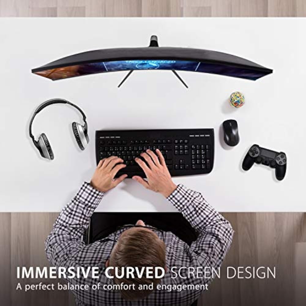 ViewSonic VX3218-PC-MHD 32-Inch FHD Curved Gaming Monitor 180Hz - Image 2