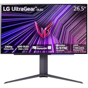 LG 27GS95QE-B 27-Inch OLED Monitor