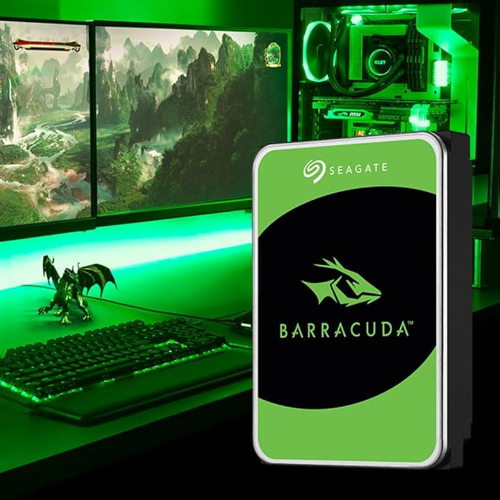 Seagate BarraCuda 4TB 3.5" Desktop Hard Drive (Pullout, Tested) - Image 2