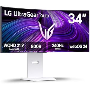 LG 34GX90SA-W 34-Inch Wide OLED Monitor