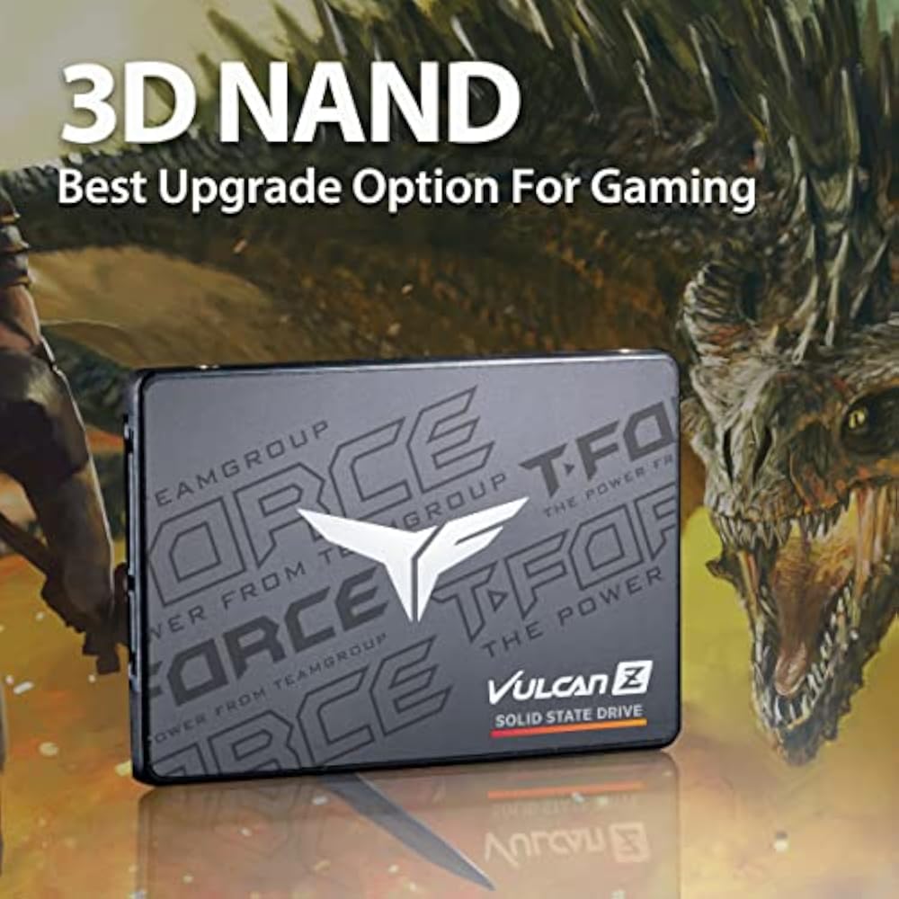 TEAMGROUP T-Force Vulcan Z (T253TZ512G0C101) 512GB 2.5" SATA SSD (Pullout, Tested) - Image 3