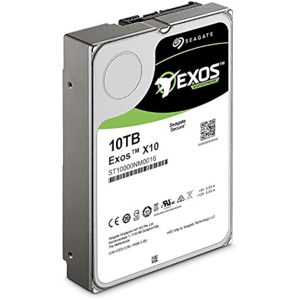 Seagate Enterprise Capacity 10TB 3.5" Hard Drive (Pullout, Tested) - Image 2