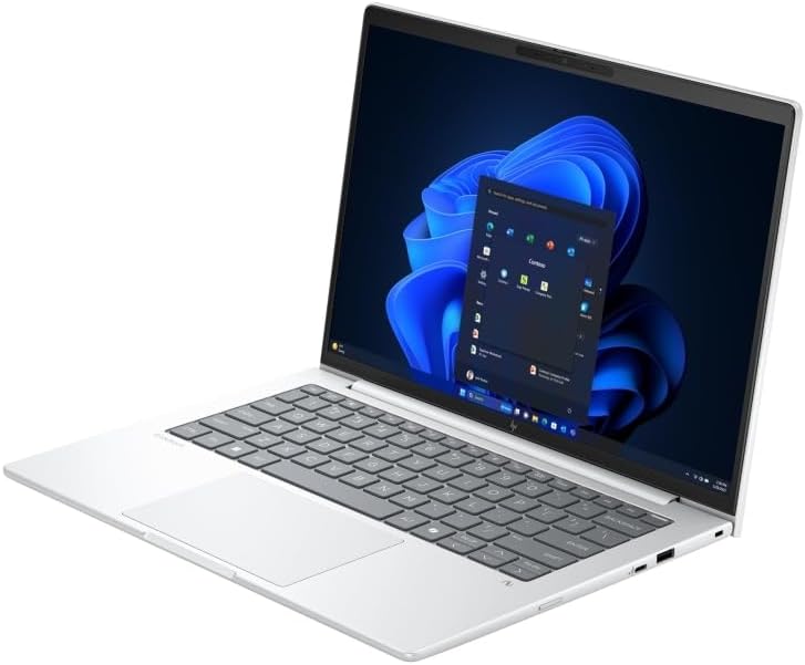 HP EliteBook 8 G1i AI 14 Intel Core Ultra 7 255U 16GB RAM 512GB SSD Non-Touch Glacier Silver Win11 Pro - Image 4