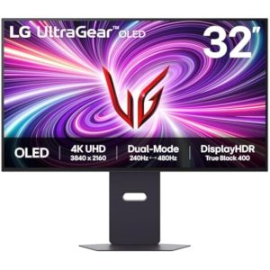 LG 32GS95UV-B 32-Inch Wide OLED Monitor