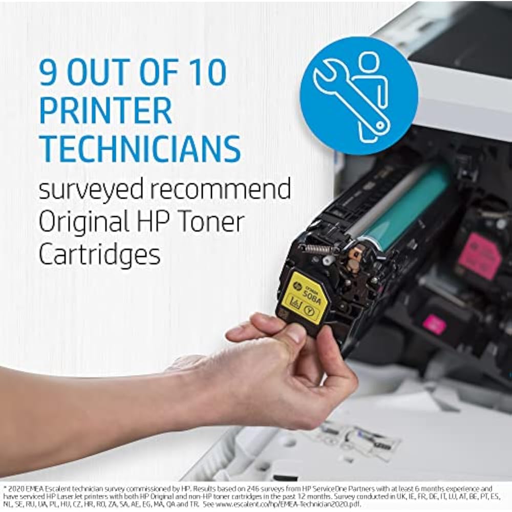 HP 213A Yellow Original LaserJet Toner Cartridge - Image 2