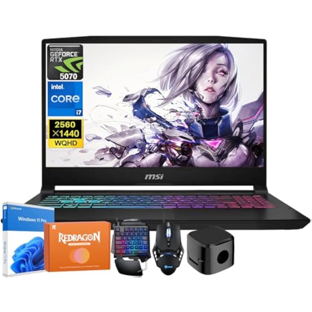 MSI Katana 15 HX B14WGK-061XPL Intel Core i7-14650HX 16GB RAM 1TB SSD RTX 5070 8GB 15.6" QHD 165Hz