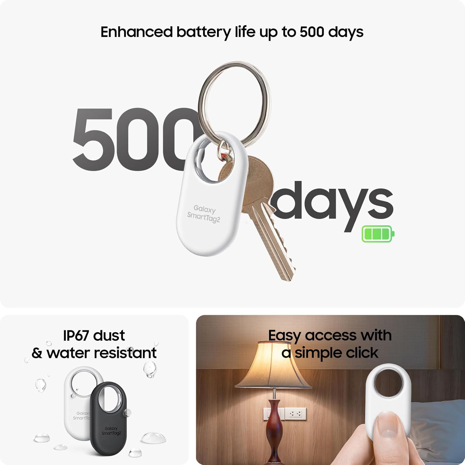 Samsung Galaxy SmartTag 2 (1 Pack) - Image 2