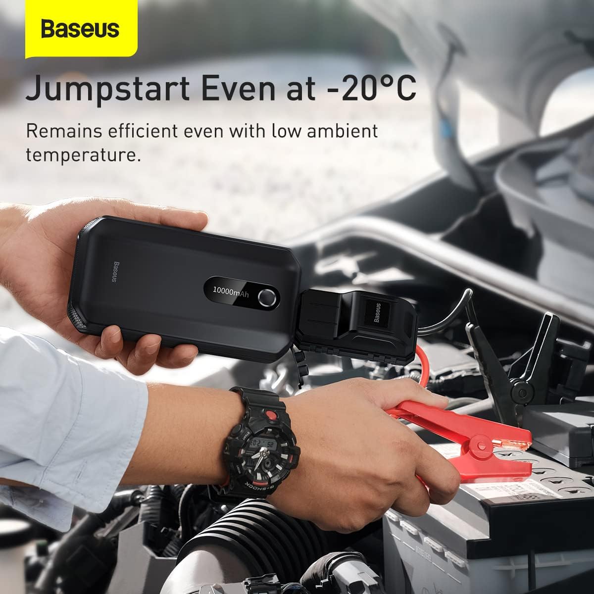 Baseus Super Energy 2-in-1 Car Jump Starter 1000A - Image 2