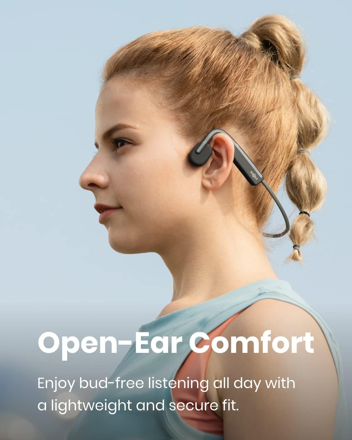 Shokz OpenMove Bone Conduction Headphones - Image 2