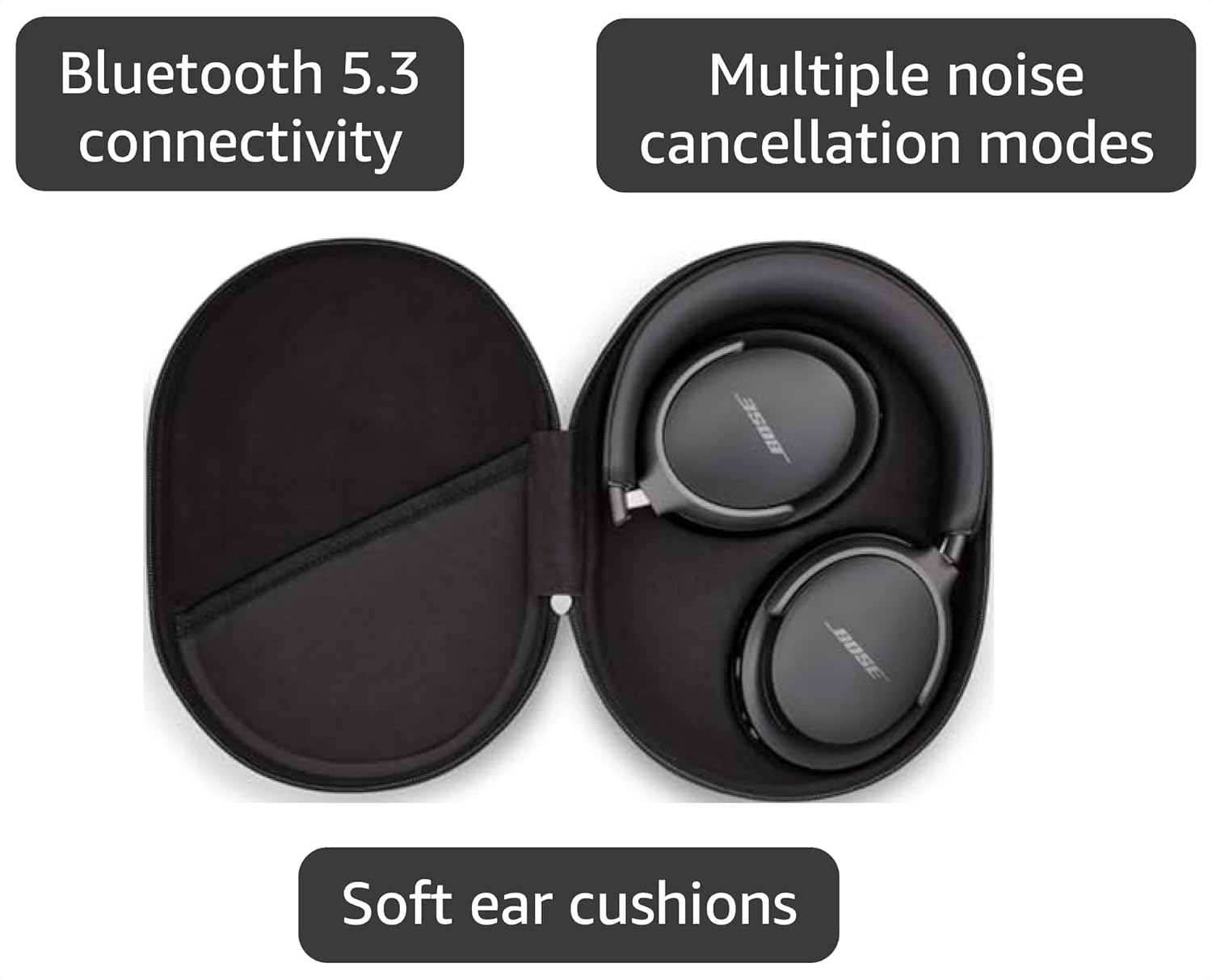 Bose QuietComfort Ultra Wireless Noise Cancelling Headphones - Image 3