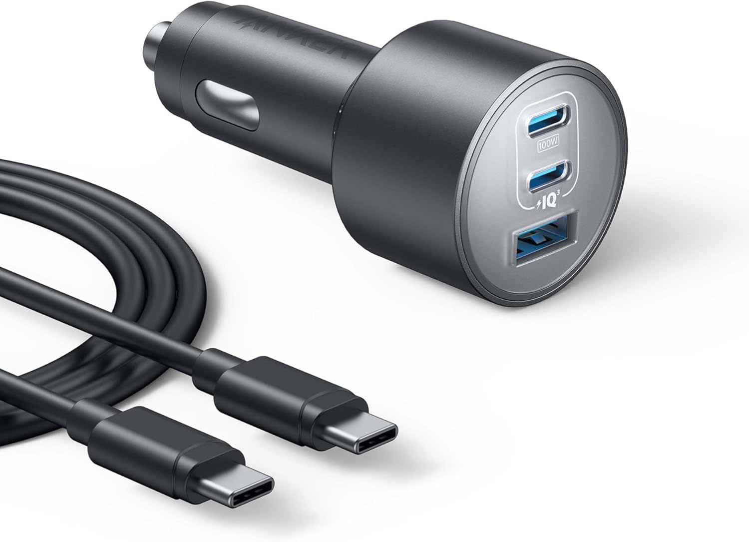 Anker Nano Car Charger 167.5W 3-Port