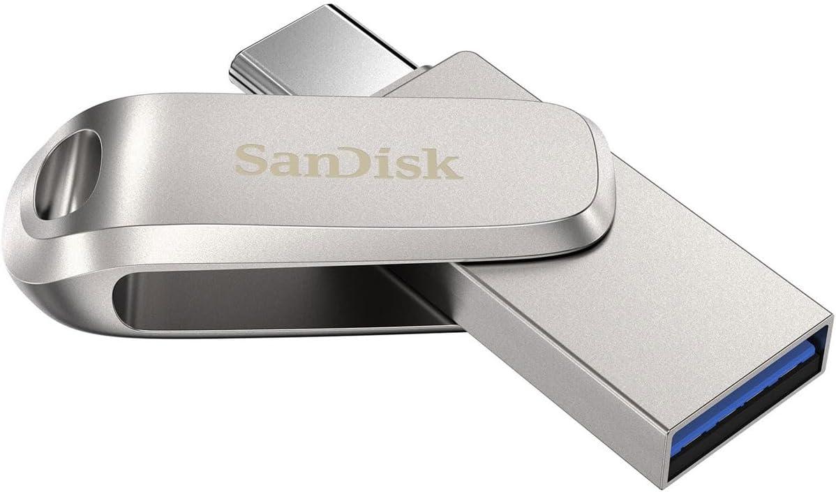 SanDisk Ultra Dual Drive Luxe 64GB USB 3.1 Flash Drive