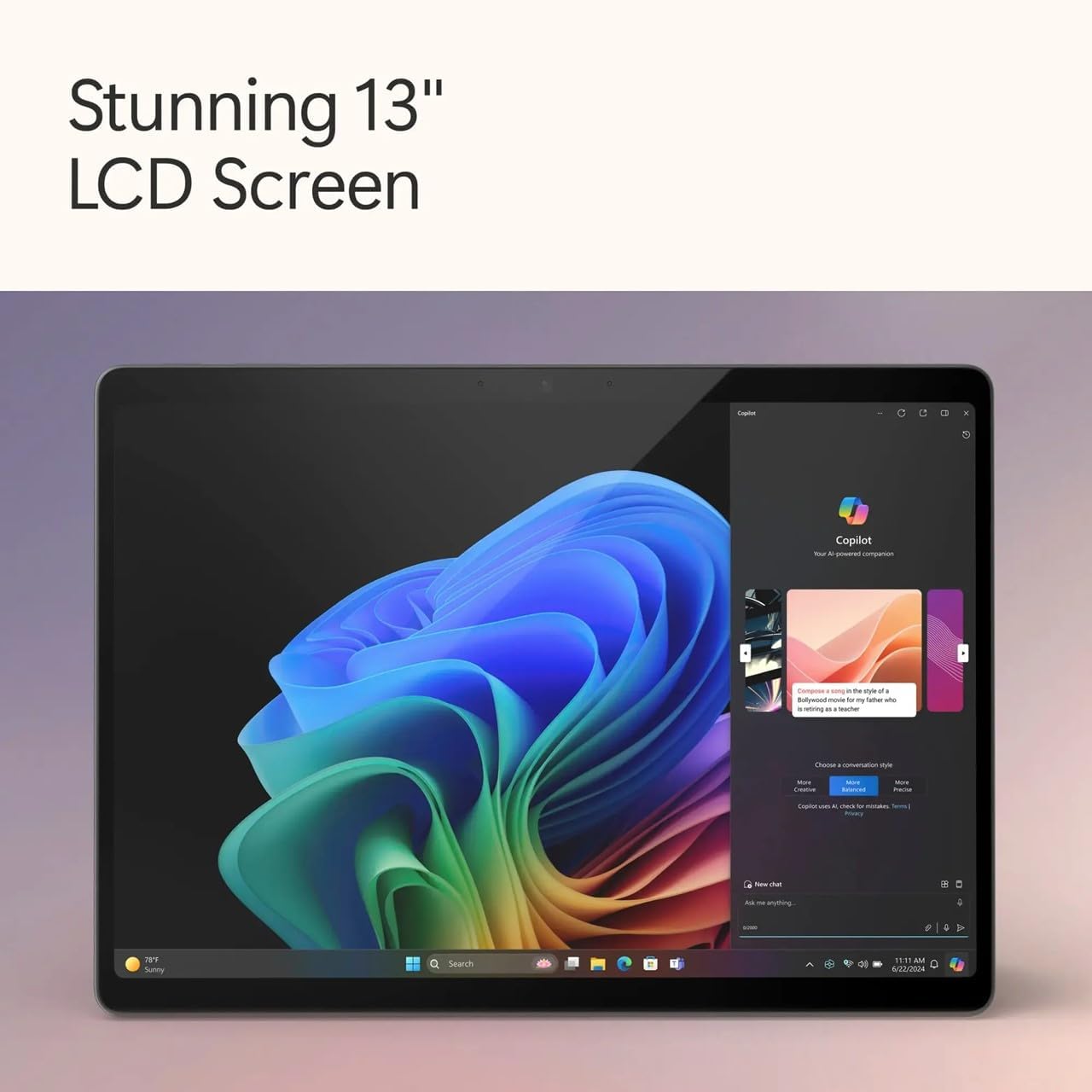 Microsoft Surface Pro 11, Snapdragon X Plus, 16GB RAM, 512GB SSD, 13-Inch Touchscreen 2-in-1 - Image 4