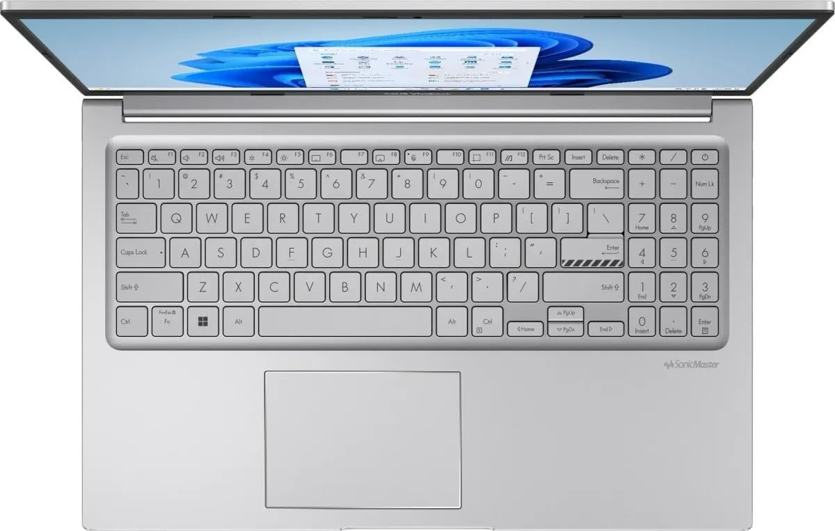 Asus VivoBook A1504VA-NJ539 Intel Core i7-1355U 16GB RAM 512GB SSD 15.6" FHD Silver English - Image 4