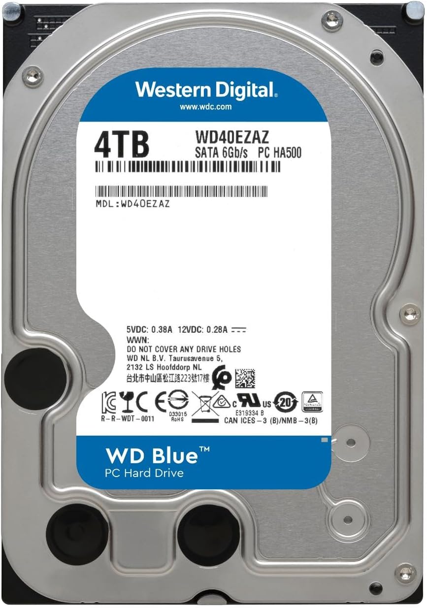 WD Blue 4TB 3.5" Desktop Hard Drive (Pullout, Tested) - Image 2