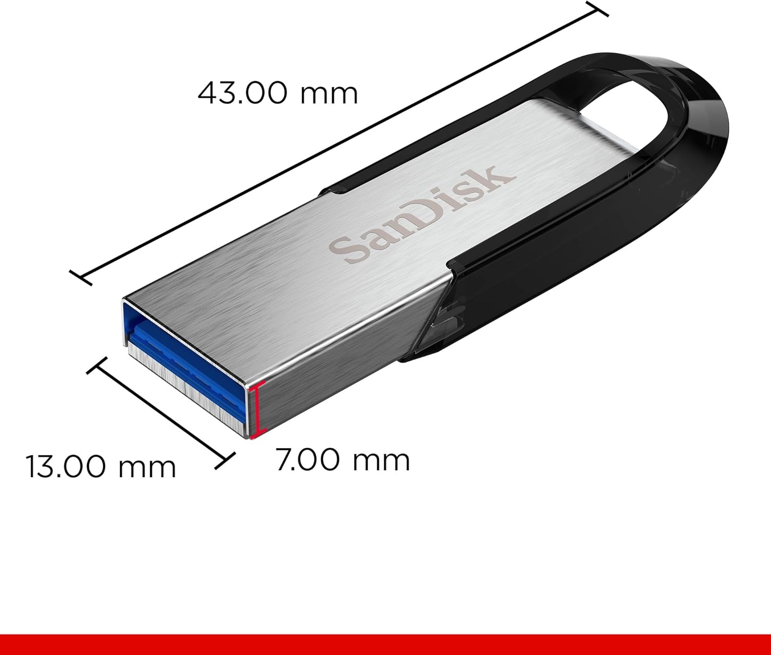 SanDisk Ultra Flair 64GB USB 3.0 Flash Drive 150MB per Second Read - Image 3