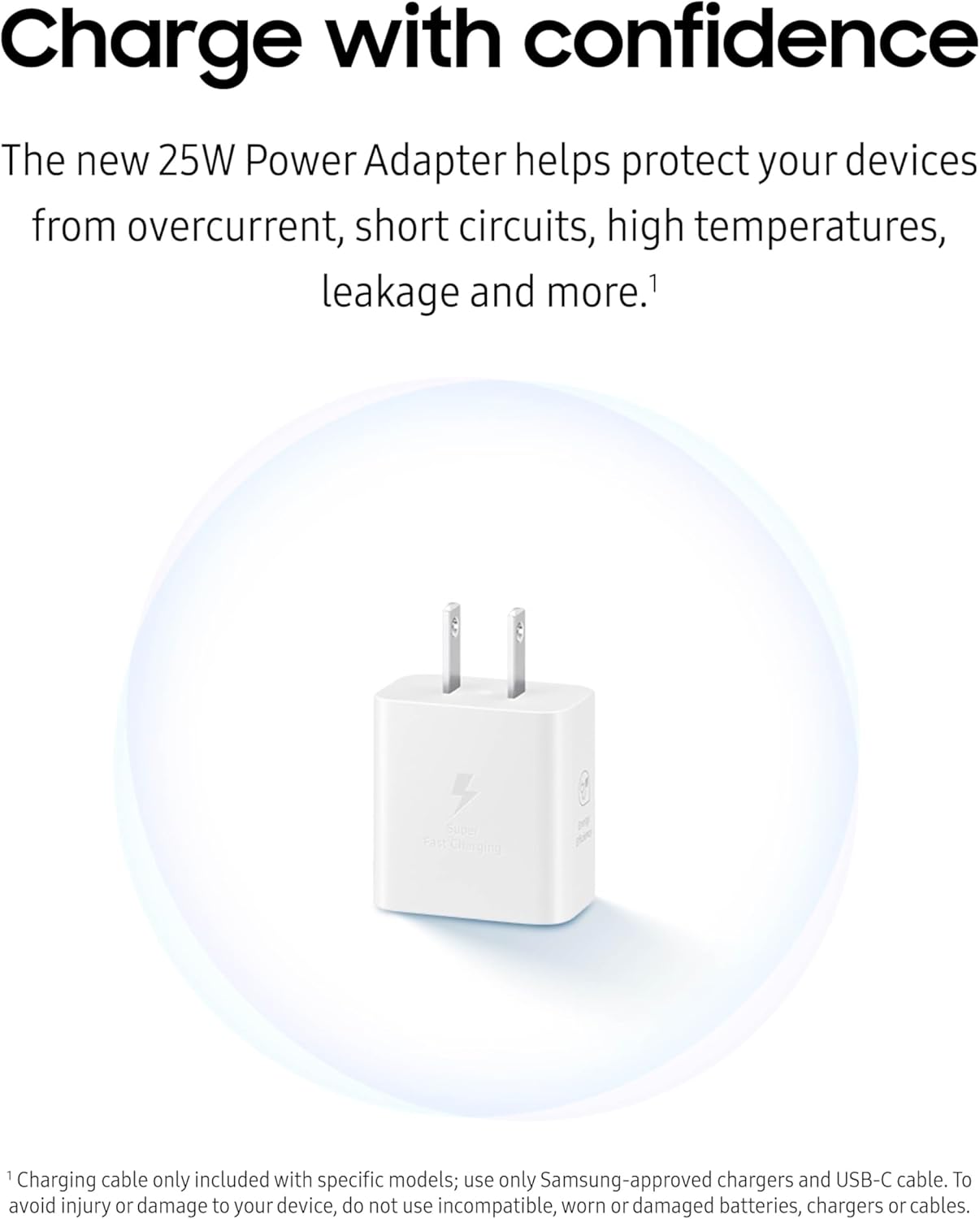 Samsung 25W USB-C Adapter with Cable - Image 4