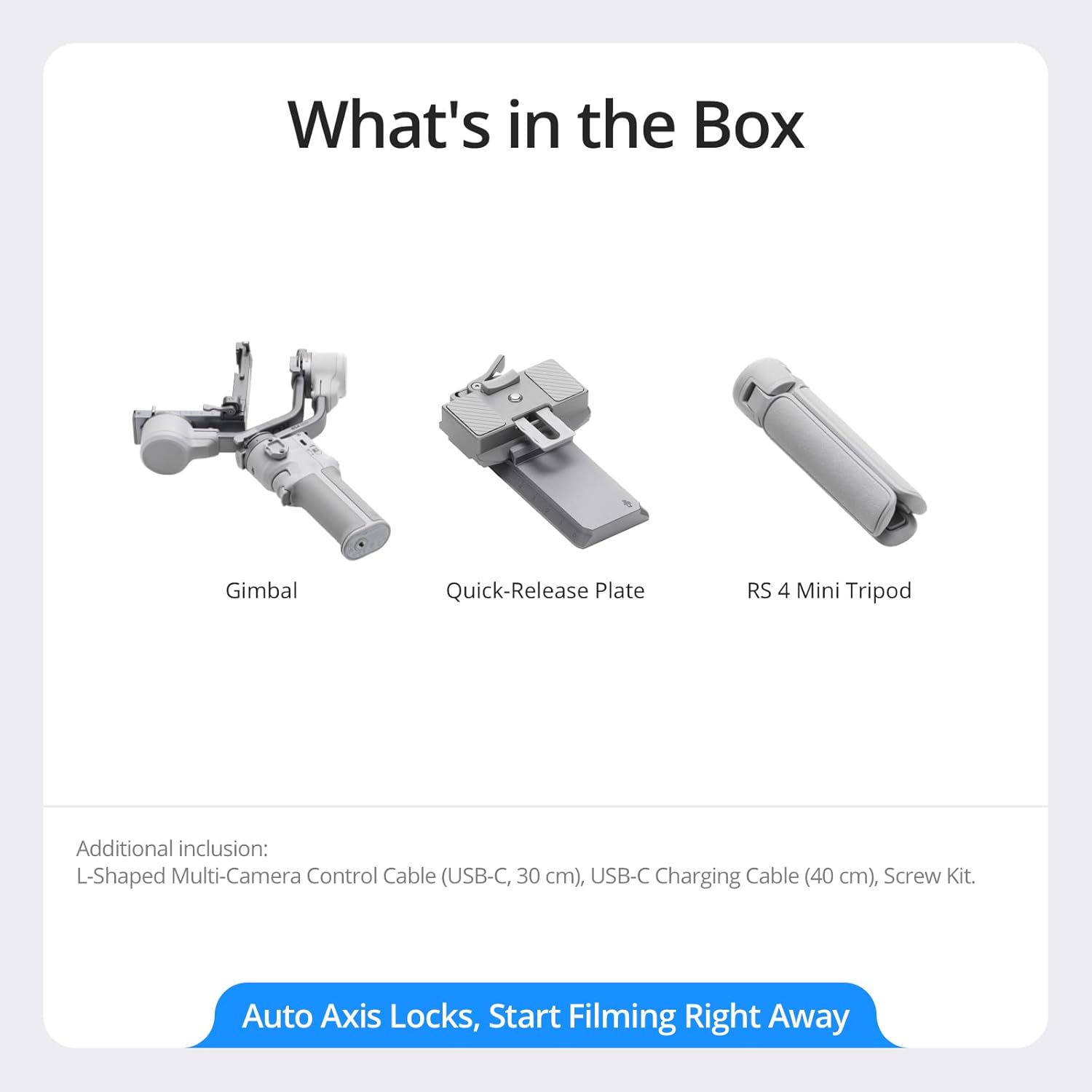 DJI RS4 Mini Camera Gimbal Stabilizer - Image 2