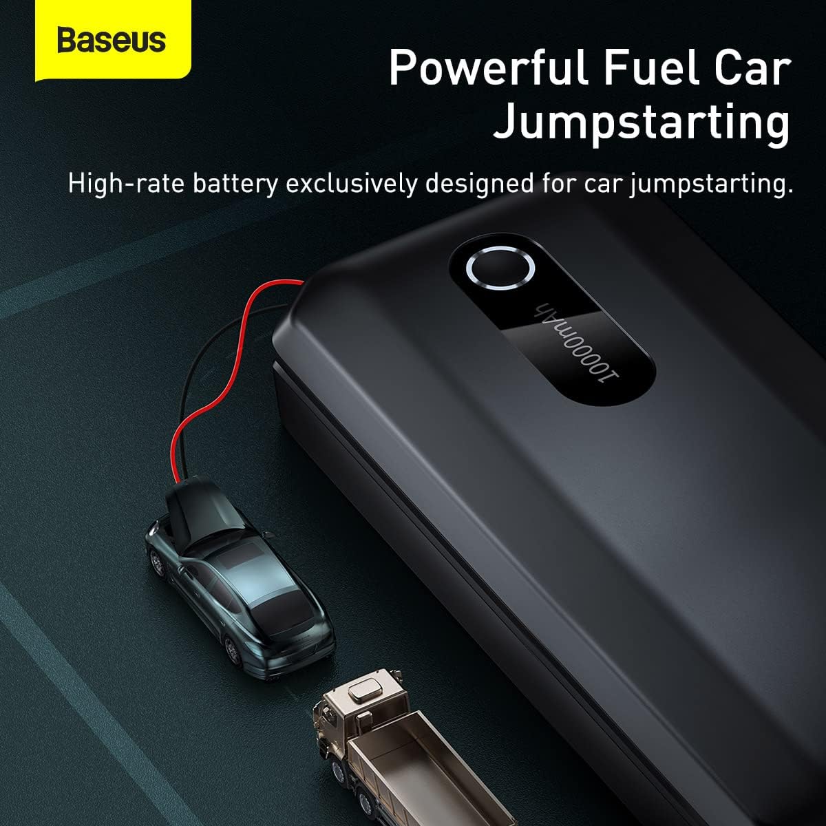 Baseus Super Energy 2-in-1 Car Jump Starter 1000A - Image 4